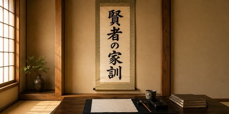 後継者に伝えたい賢者の「家訓」