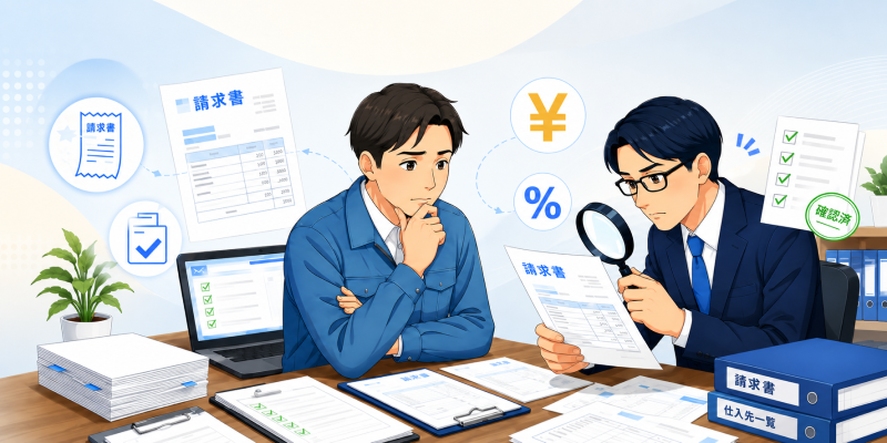 【税務調査】インボイス導入で要注意。あなたの会社の消費税が調査される!