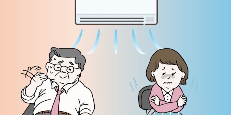 「暑い派」VS「寒い派」エアコンバトル！ 平和的解決のカギは？