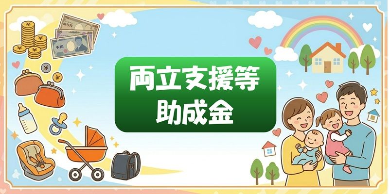【両立支援等助成金】助成金（最大1342万円）で育児をサポート！