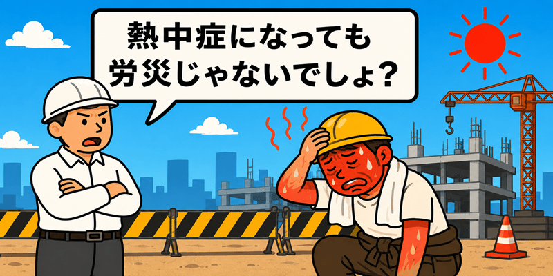 【労災の落とし穴（建設業）】熱中症は労災になる？ ならない？