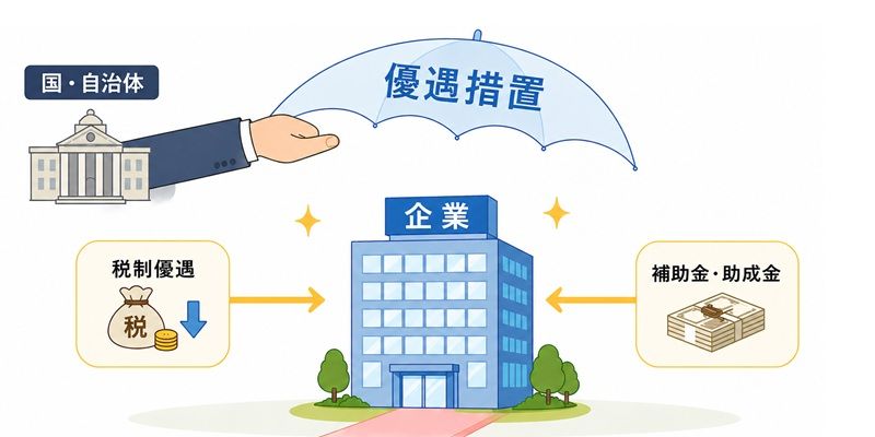 自社は優遇措置を受けられる  「中小企業」に該当するのか？