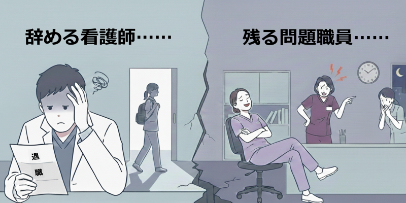 辞める看護師、残る問題職員……生々しい医療現場の労務トラブル