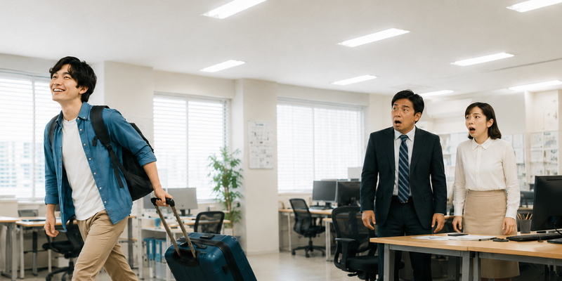 このタイミングで年休取るかね…… 取得日の変更はどこまで可能?