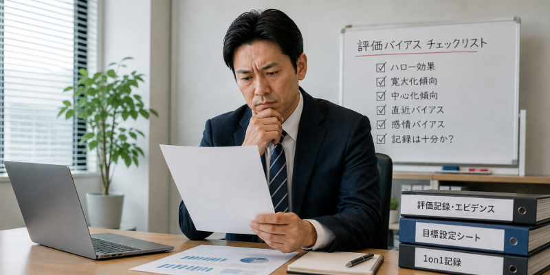上司の「評価バイアス」が人事評価の妨げに。古くて新しい問題にどう対処する?