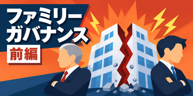 なぜ同族企業は、世代が進むと親族同士で揉めるのか？